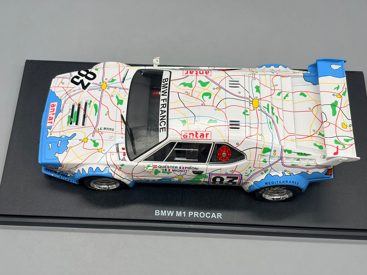 Modellautos 1:18 Werk83 BMW M1 Procar Quester Pironi Mignot 24h Le Mans#83 + OVP