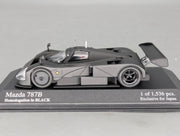 Modellautos 1:43 Minichamps Mazda 787B Homologation Black OVP