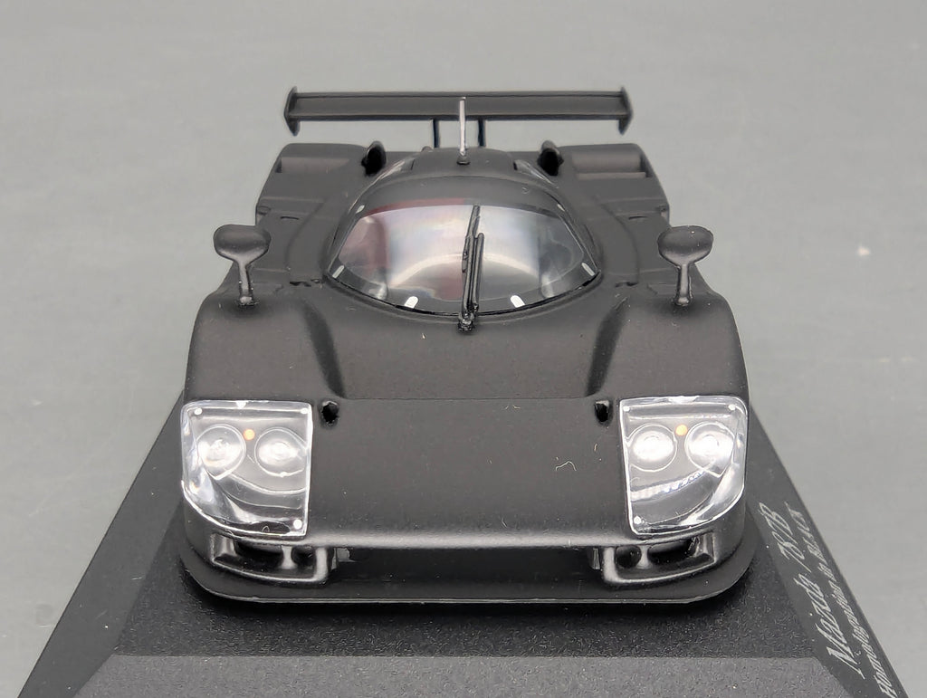 Coches a escala 1:43 Minichamps / Kyosho Mazda 787B Homologación Negro Precintado