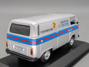 Coches a escala 1:43 Minichamps Volkswagen VW T2 Transporter Porsche Martini Plata con embalaje original
