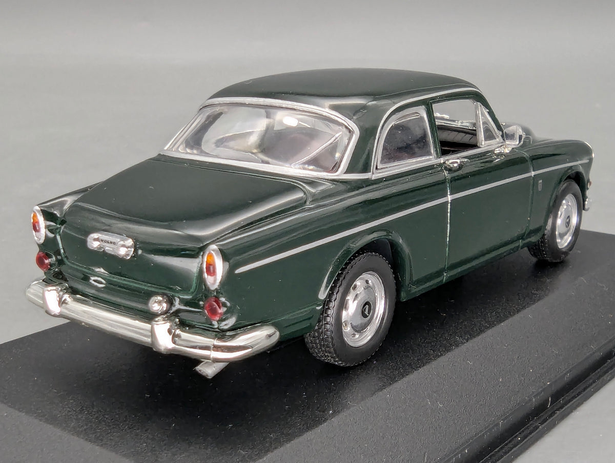 Modelos de coches 1:43 Minichamps Volvo 121 Amazon Sedán 1966 Verde oscuro con embalaje original