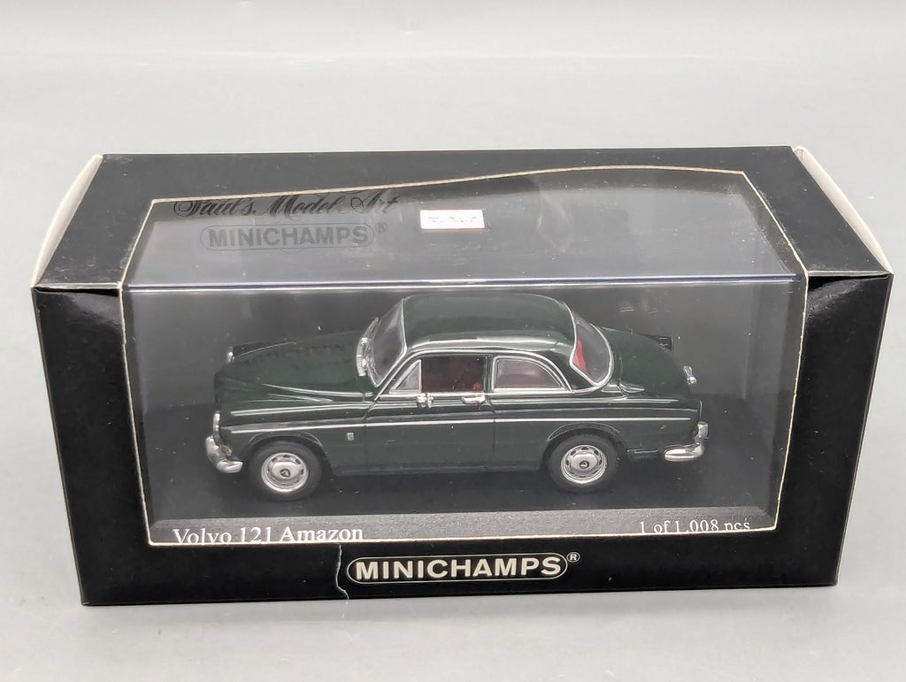 Modellautos 1:43 Minichamps Volvo 121 Amazon Sedan 1966 Dark Green mit OVP
