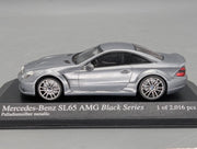 Coches en miniatura 1:43 Minichamps Mercedes Benz SL65 AMG Black Series Plata con embalaje original