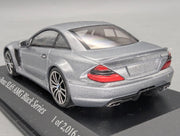 Coches en miniatura 1:43 Minichamps Mercedes Benz SL65 AMG Black Series Plata con embalaje original