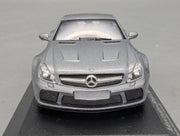 Coches en miniatura 1:43 Minichamps Mercedes Benz SL65 AMG Black Series Plata con embalaje original