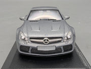 Coches en miniatura 1:43 Minichamps Mercedes Benz SL65 AMG Black Series Plata con embalaje original