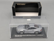 Coches en miniatura 1:43 Minichamps Mercedes Benz SL65 AMG Black Series Plata con embalaje original
