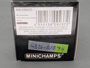 Coches en miniatura 1:43 Minichamps Mercedes Benz SL65 AMG Black Series Plata con embalaje original