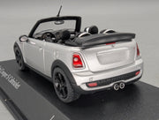 Modellautos 1:43 Minichamps Mini Cooper S Cabriolet 2009 Silber mit OVP