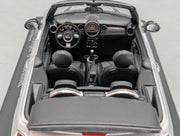 Modellautos 1:43 Minichamps Mini Cooper S Cabriolet 2009 Silber mit OVP