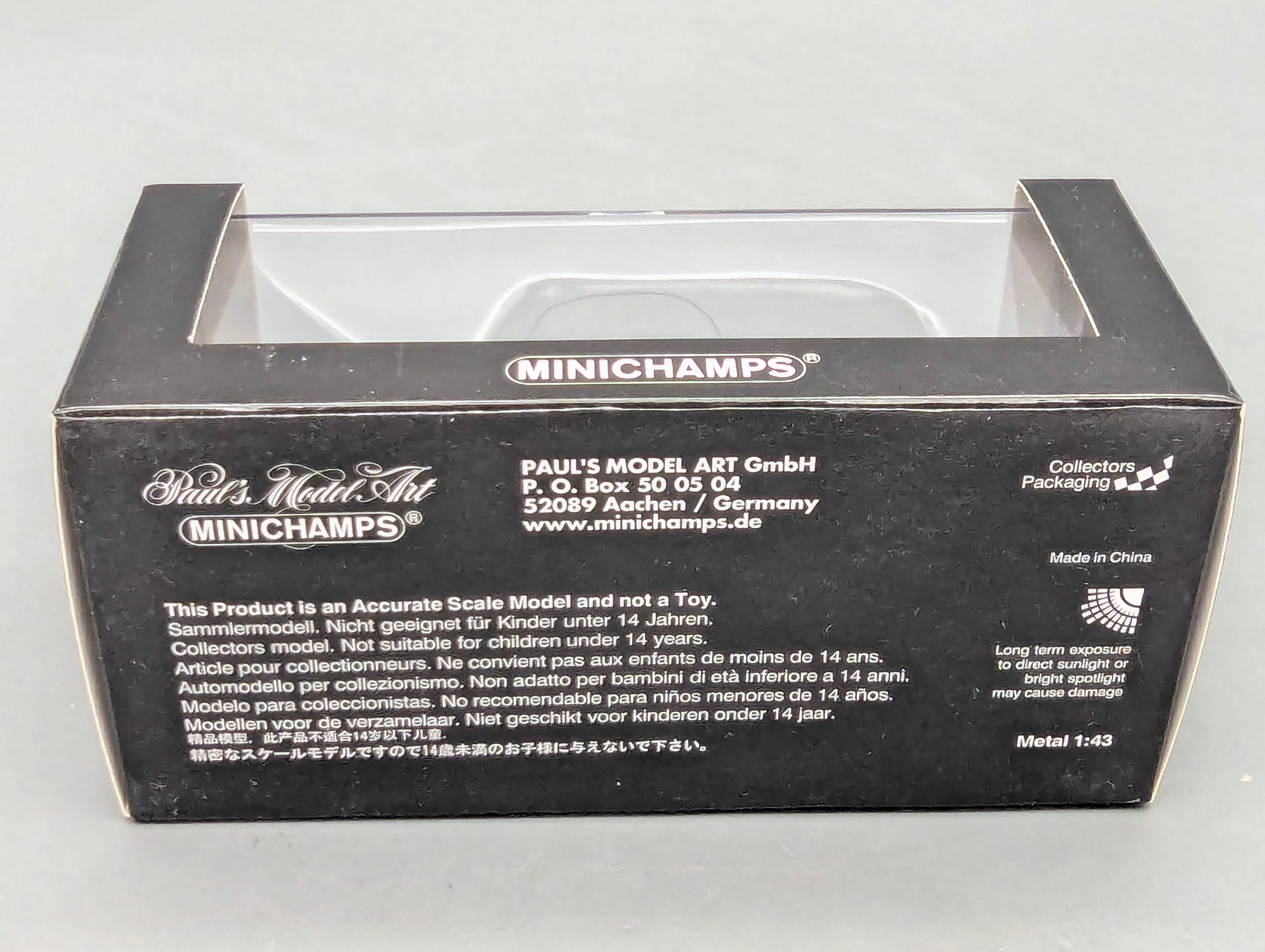 Modellautos 1:43 Minichamps Mini Cooper S Cabriolet 2009 Silber mit OVP