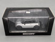 Modellautos 1:43 Minichamps Mini Cooper S Cabriolet 2009 Silber mit OVP