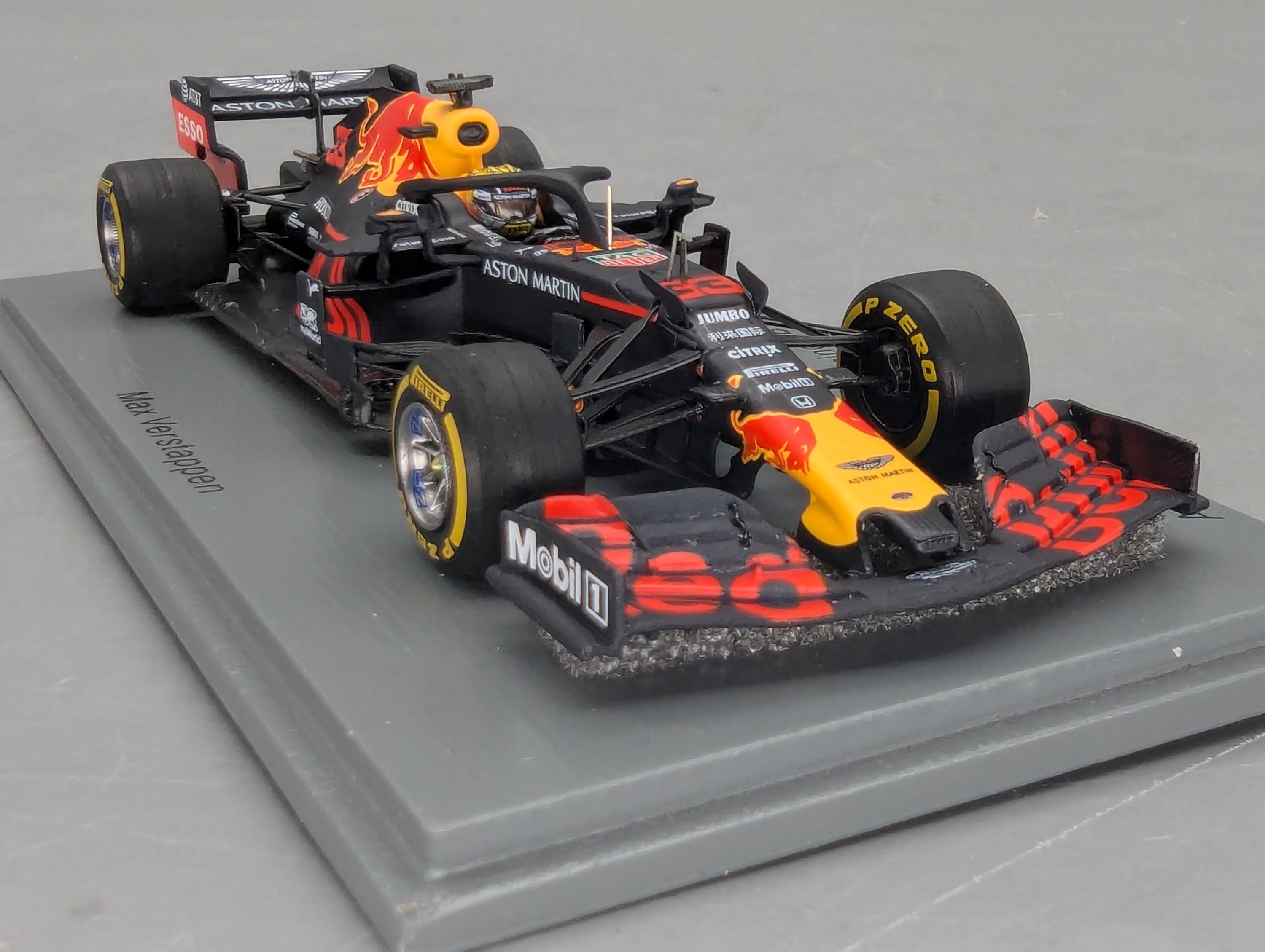 Coches a escala 1:43 Spark S6088 Aston Martin RB 15 GANADOR GP Austria 2019 #33 Verstappen embalaje original