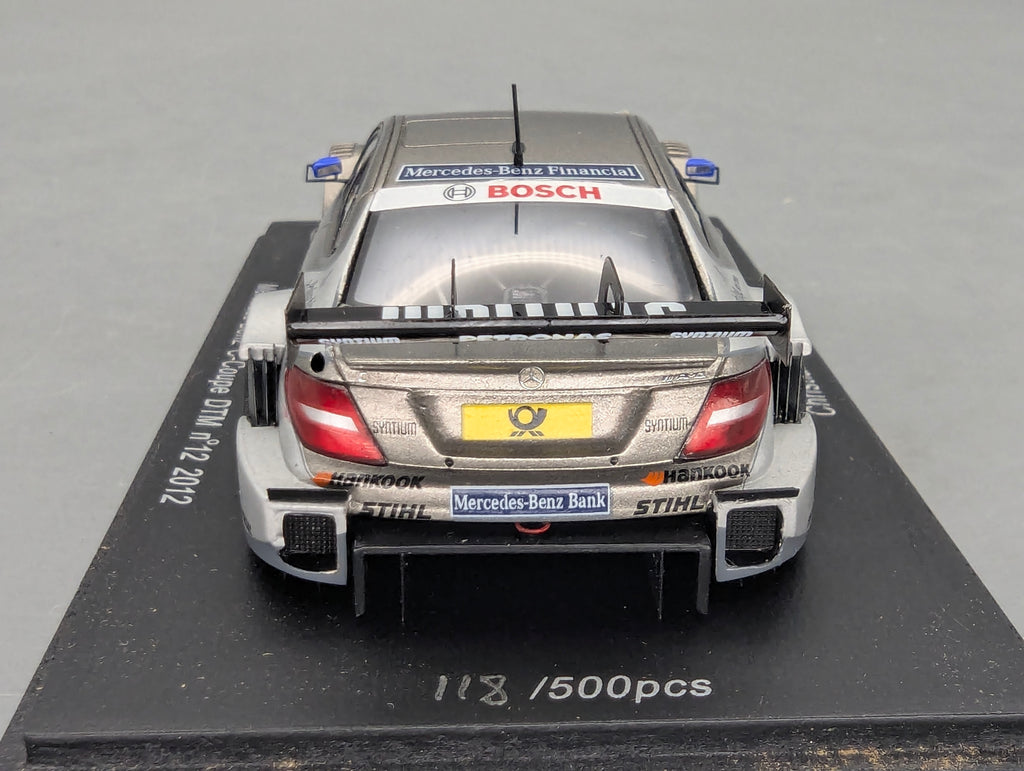 Coches a escala 1:43 Spark SG054 Mercedes Benz C Coupe DTM 2012 #12 con embalaje original