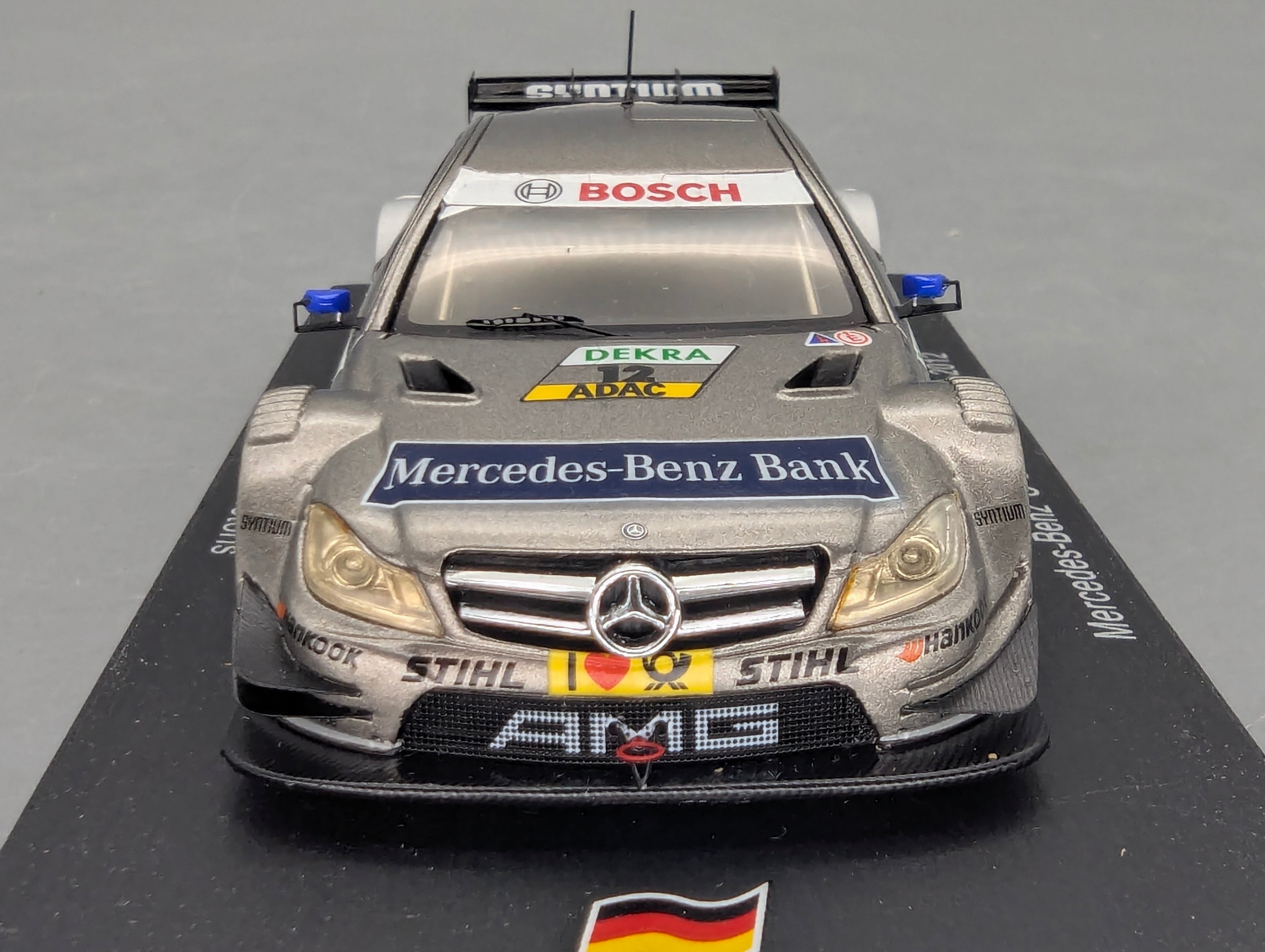 Coches a escala 1:43 Spark SG054 Mercedes Benz C Coupe DTM 2012 #12 con embalaje original