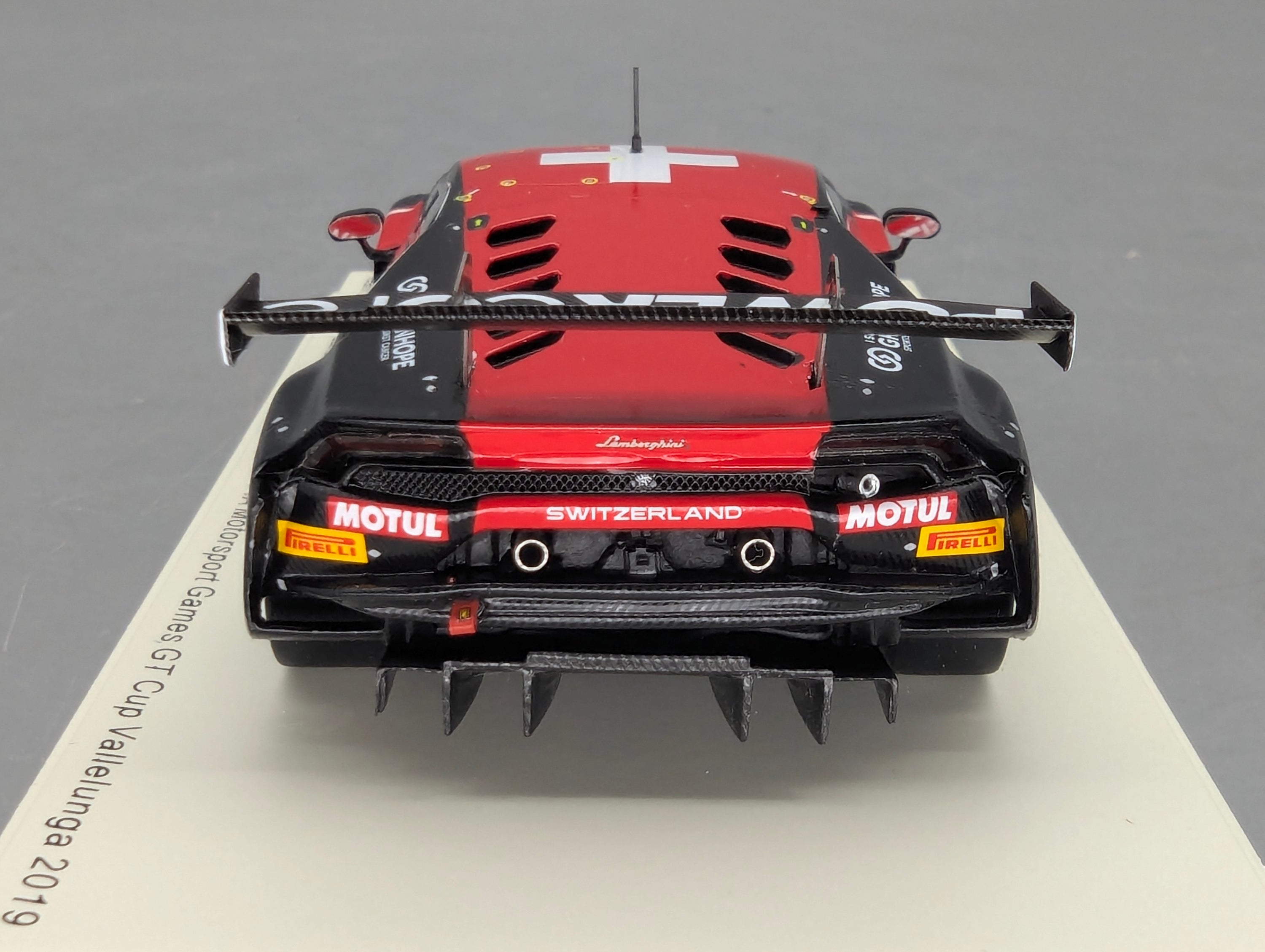 Coches a escala 1:43 Spark S9609 Lamborghini Huracan GT3 EVO FIA Vallelunga 2019 #58 precintado