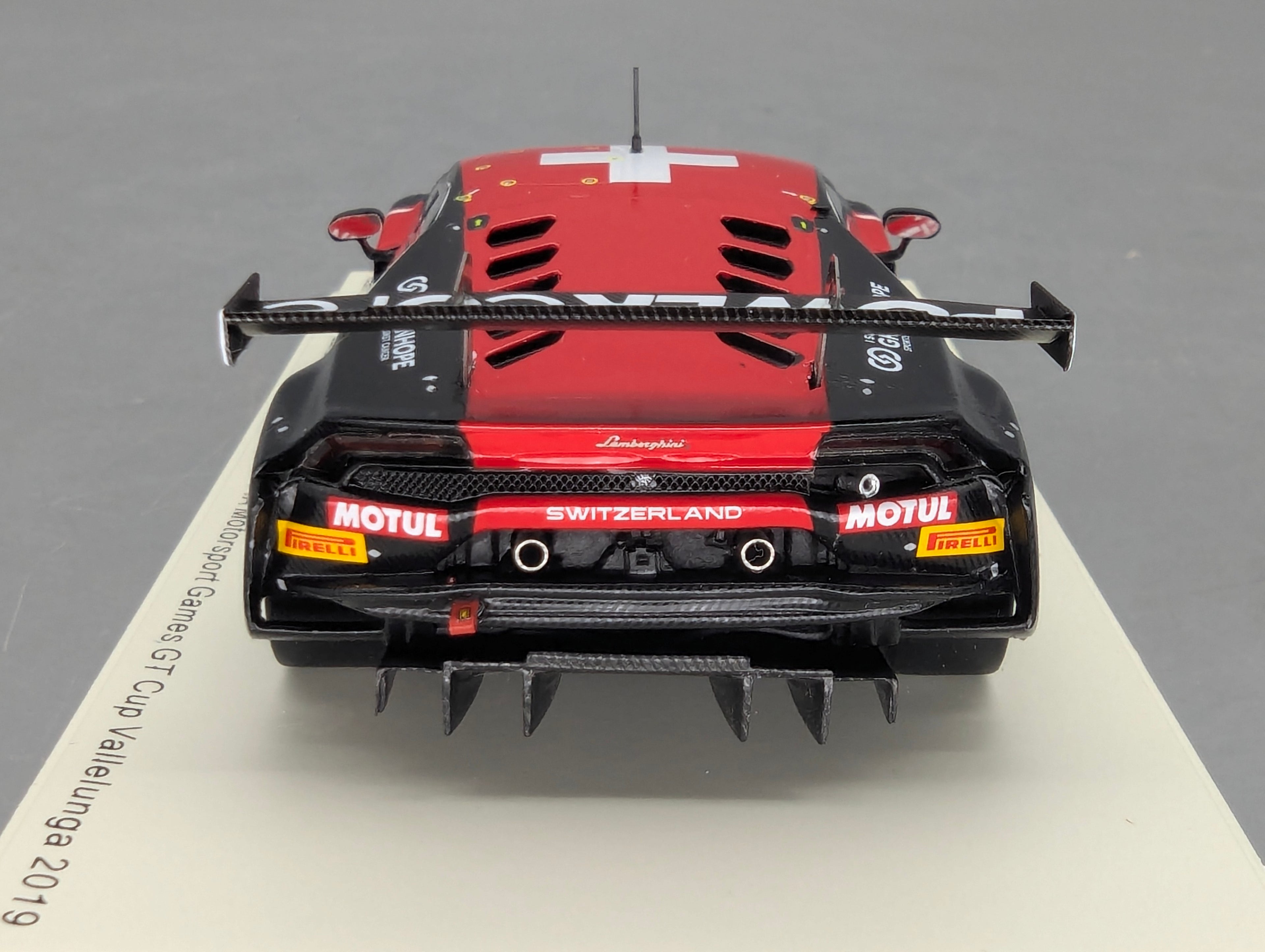 Coches a escala 1:43 Spark S9609 Lamborghini Huracan GT3 EVO FIA Vallelunga 2019 #58 precintado