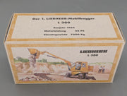 Bagger Modell 1:50 NZG 538 Liebherr L300 "der erste Mobilbagger" mit OVP