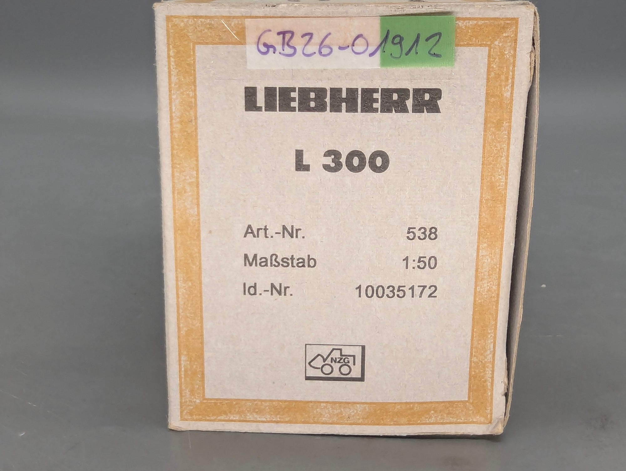Bagger Modell 1:50 NZG 538 Liebherr L300 "der erste Mobilbagger" mit OVP