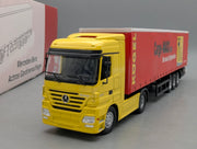 LKW Modell 1:50 NZG 555 Mercedes Benz Actros Kögel Gardinenauflieger mit OVP