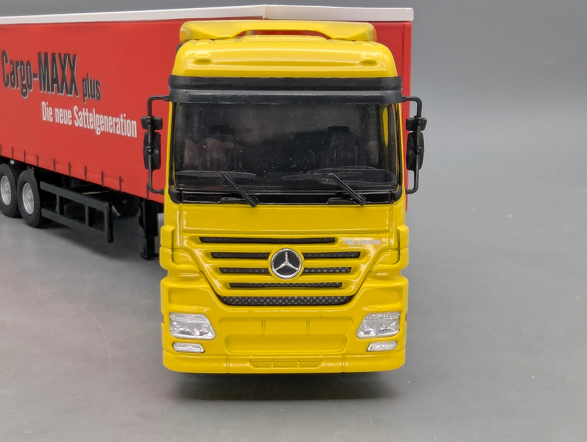 LKW Modell 1:50 NZG 555 Mercedes Benz Actros Kögel Gardinenauflieger mit OVP