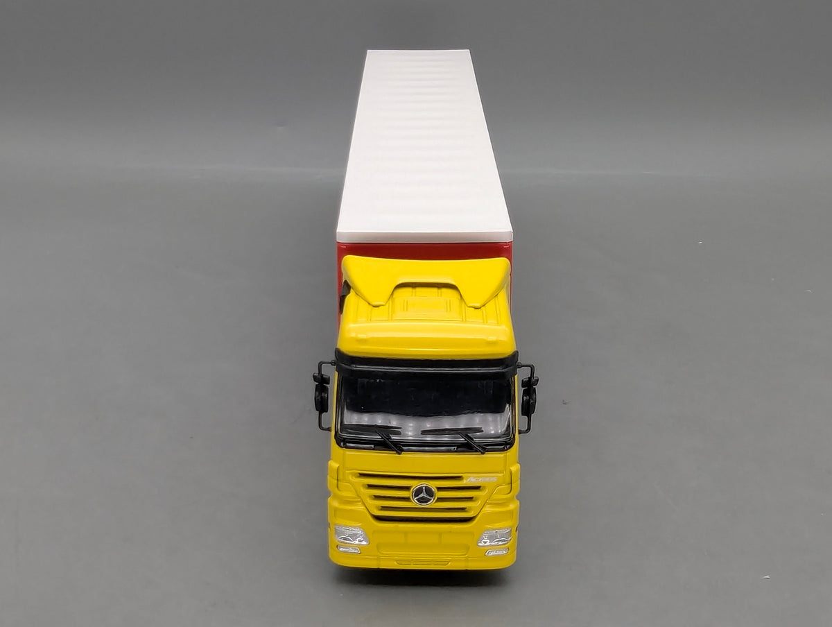 LKW Modell 1:50 NZG 555 Mercedes Benz Actros Kögel Gardinenauflieger mit OVP