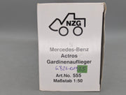 LKW Modell 1:50 NZG 555 Mercedes Benz Actros Kögel Gardinenauflieger mit OVP