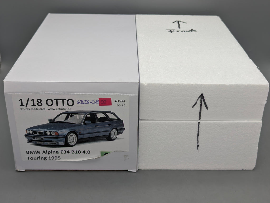 Coches a escala 1:18 Otto OT944 BMW Alpina E34 B10 4.0 Touring 1995 en embalaje original