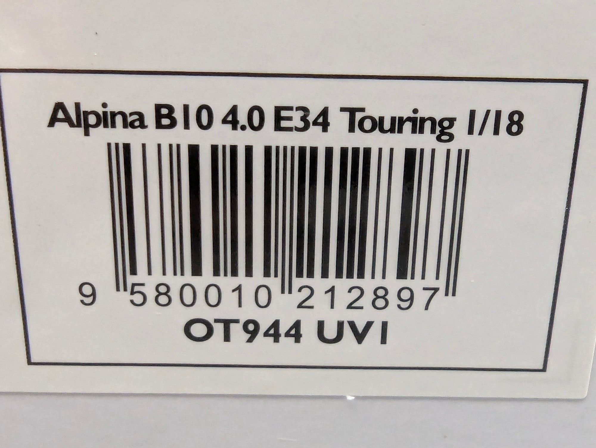 Model Cars 1:18 Otto OT944 BMW Alpina E34 B10 4.0 Touring 1995 Original Packaging