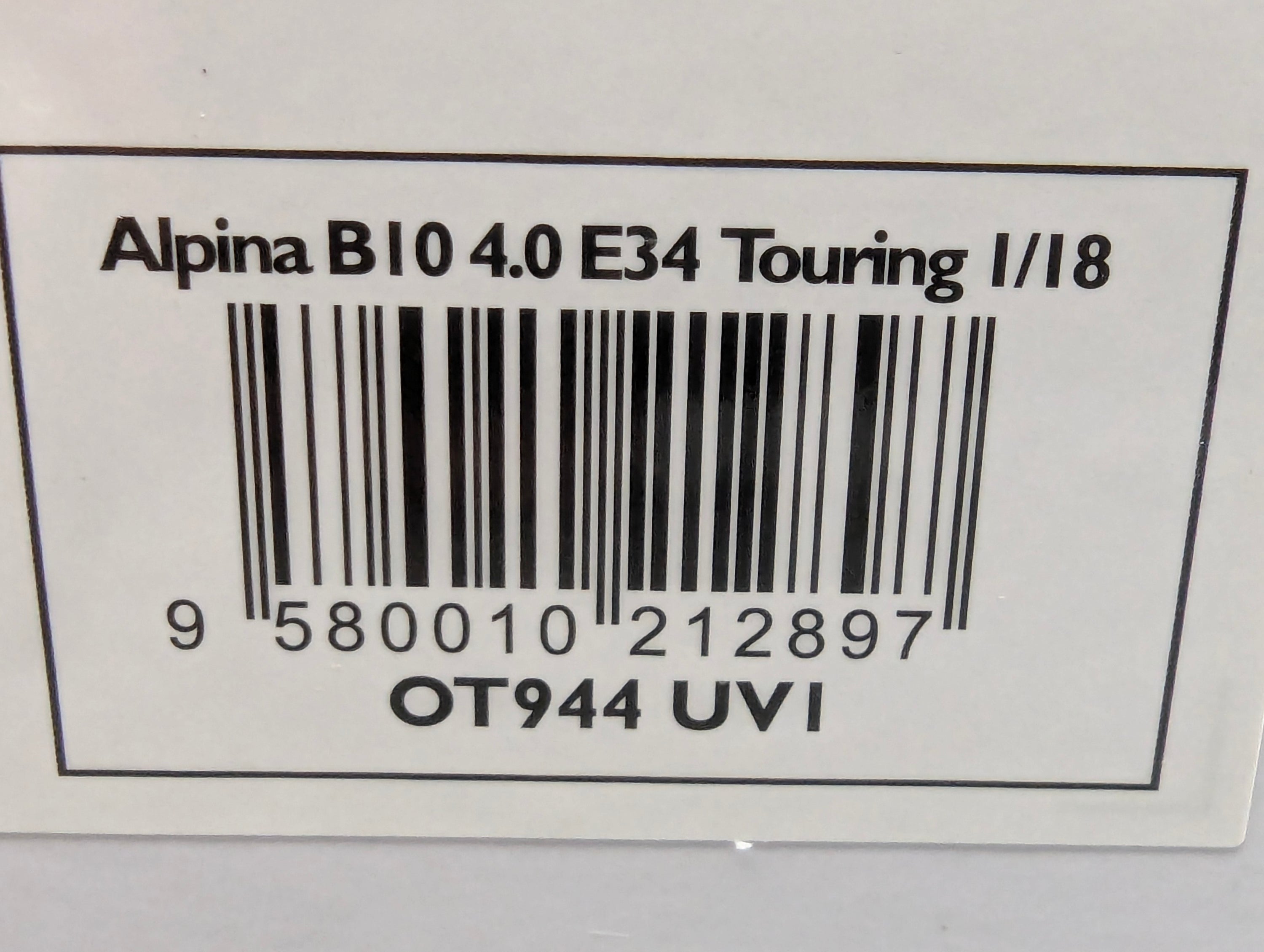 Model Cars 1:18 Otto OT944 BMW Alpina E34 B10 4.0 Touring 1995 Original Packaging