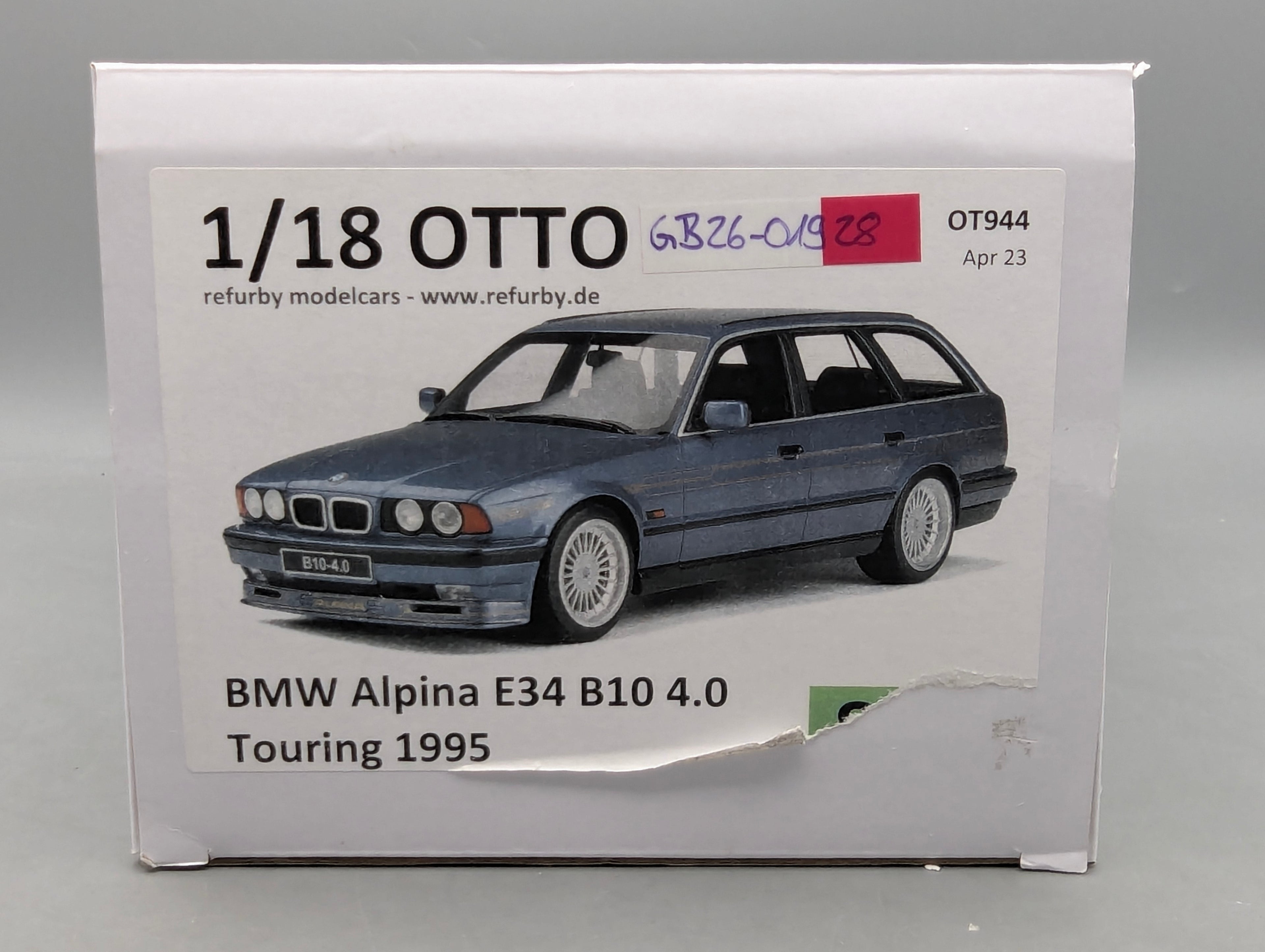 Coches a escala 1:18 Otto OT944 BMW Alpina E34 B10 4.0 Touring 1995 en embalaje original