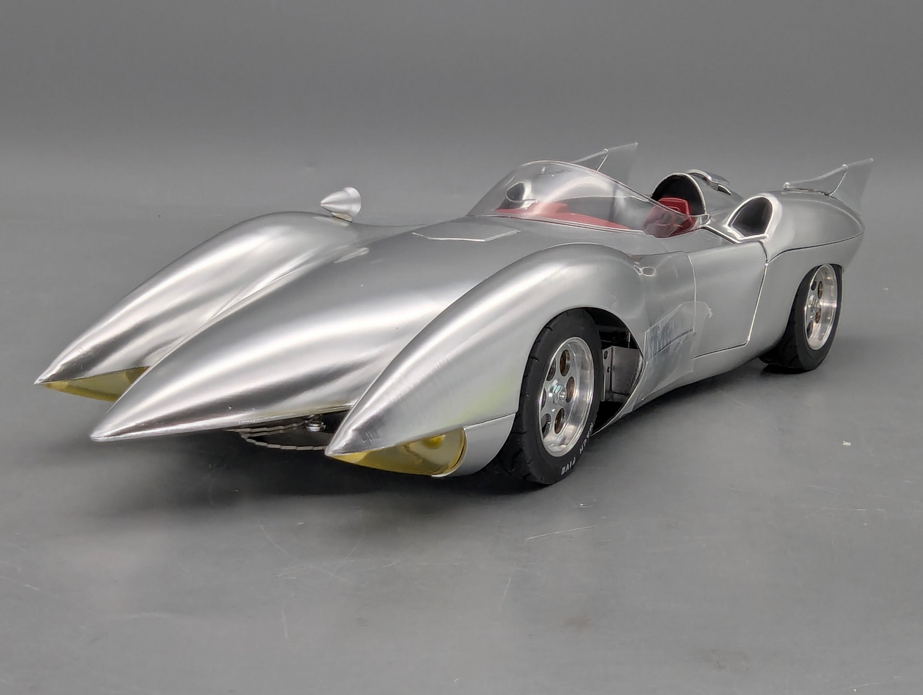 Model Cars 1:18 Audix Japan Schwyn Haas Mach 5 Aluminum with Original Packaging