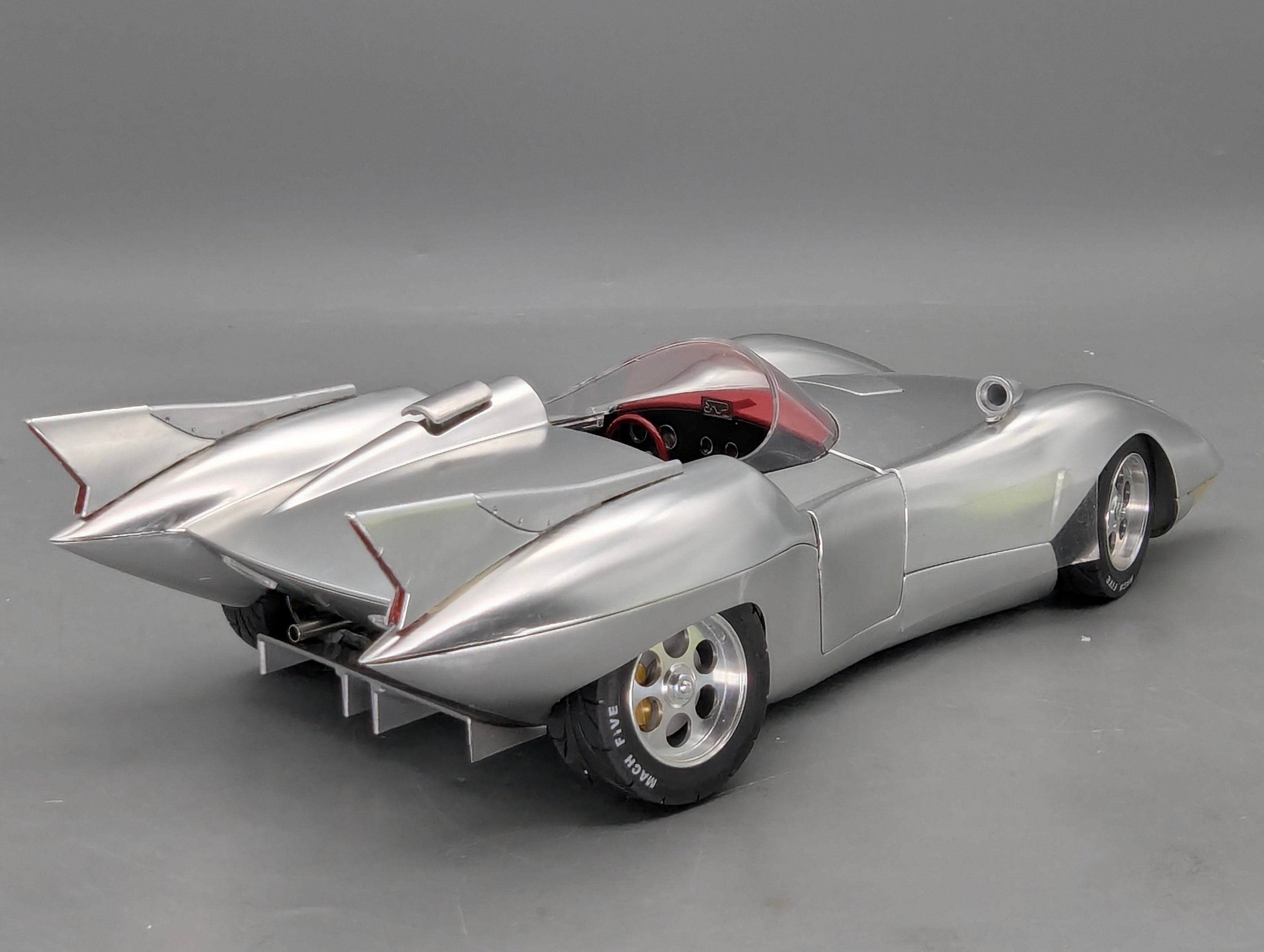 Model Cars 1:18 Audix Japan Schwyn Haas Mach 5 Aluminum with Original Packaging