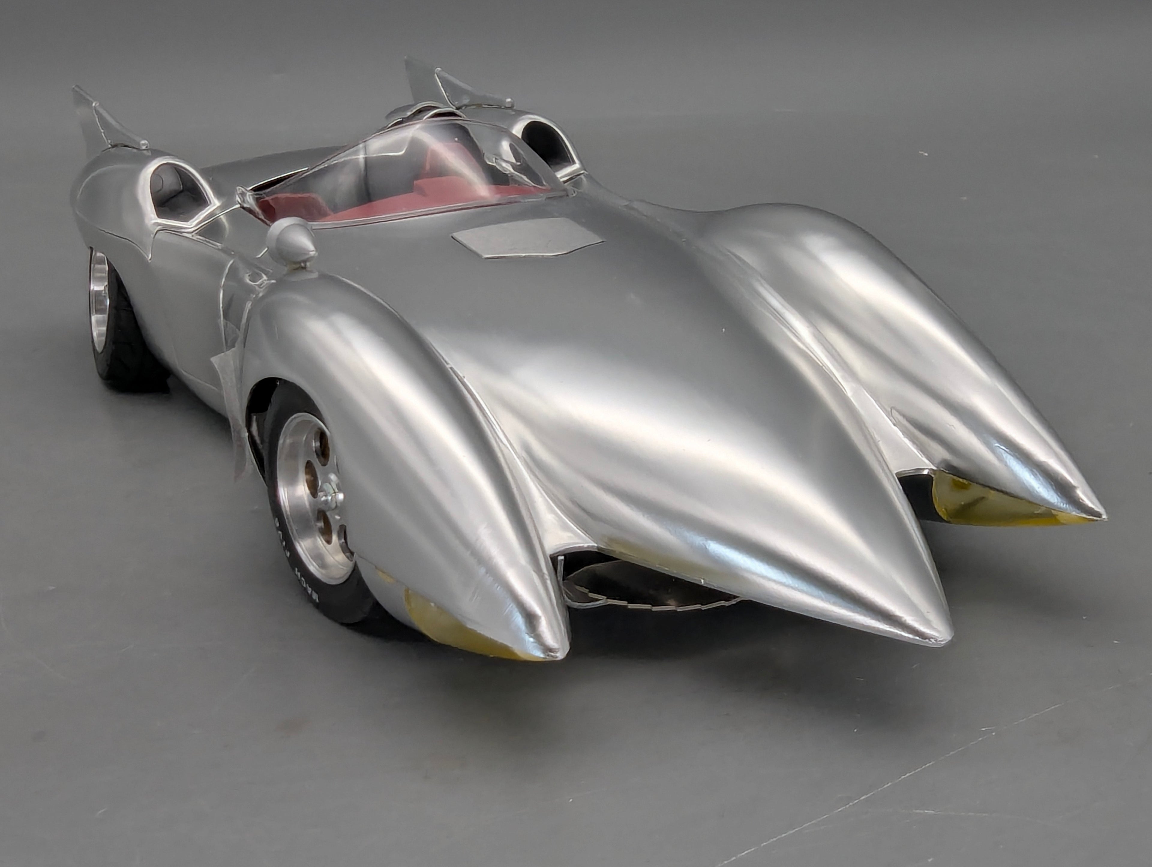 Coches a escala 1:18 Audix Japan Schwyn Haas Mach 5 aluminio con embalaje original