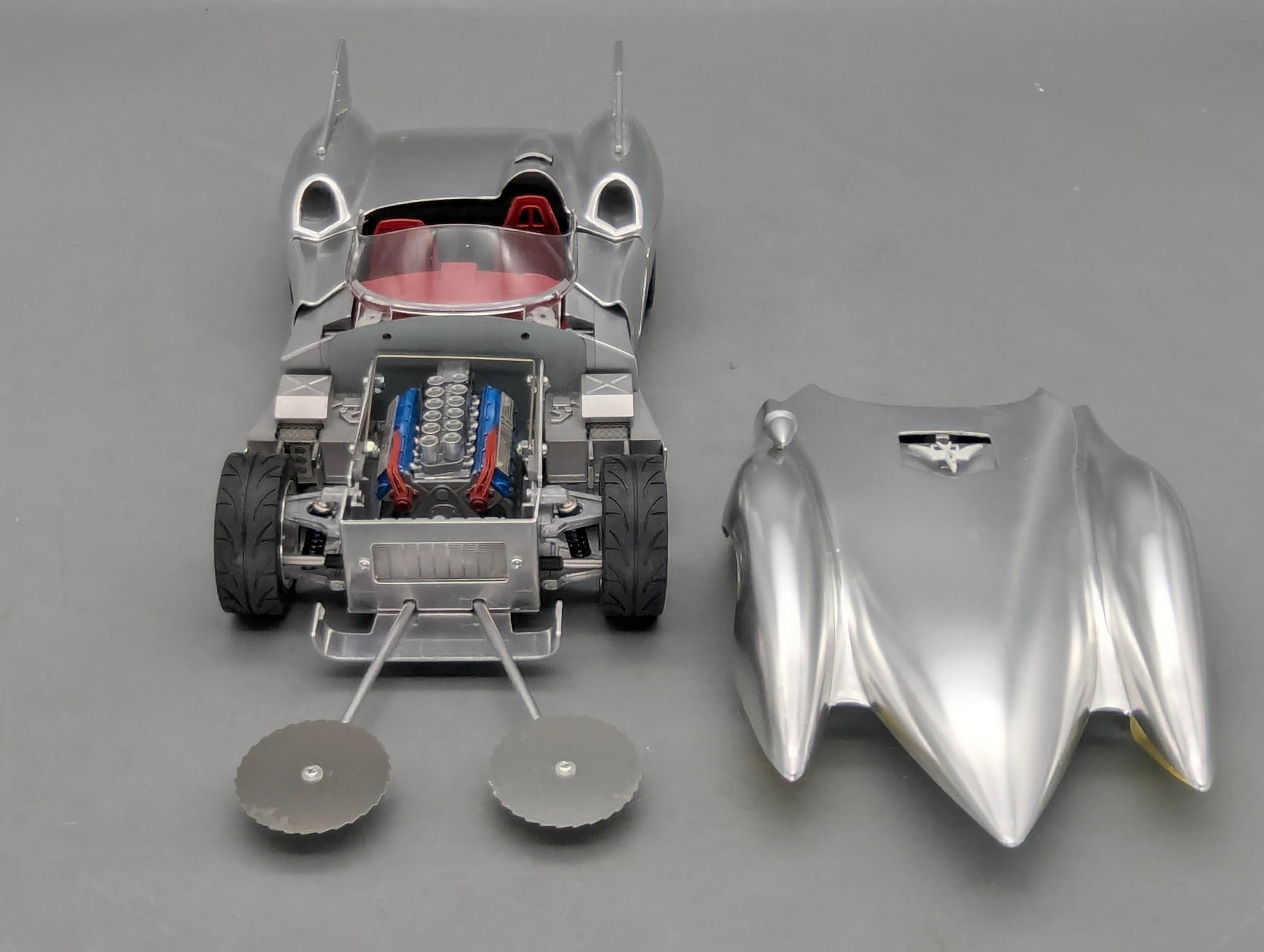 Model Cars 1:18 Audix Japan Schwyn Haas Mach 5 Aluminum with Original Packaging