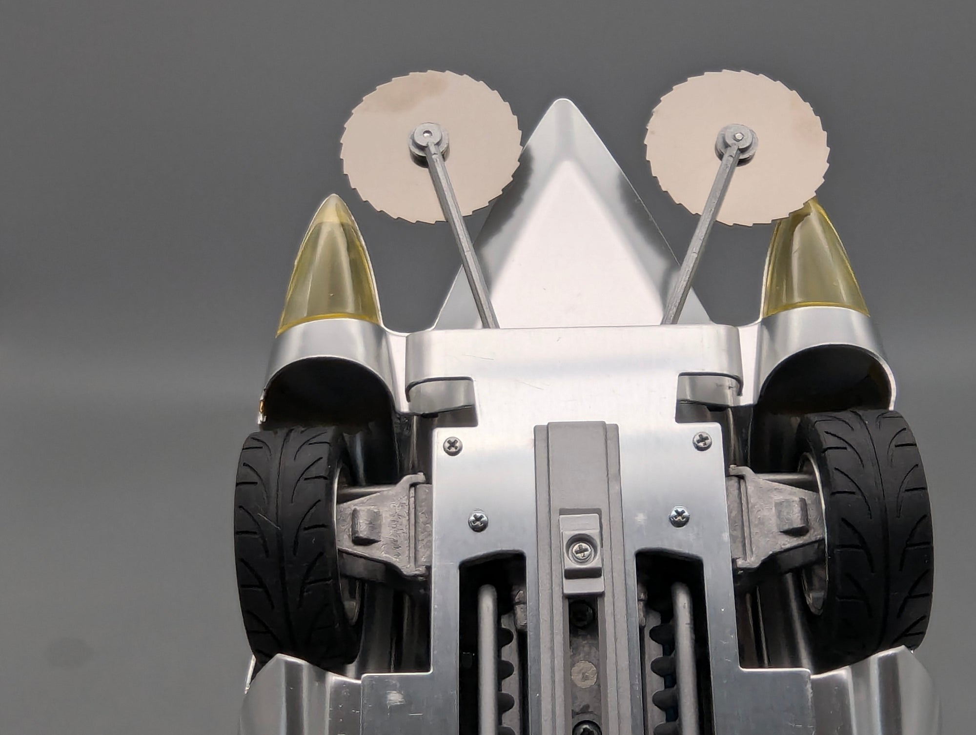 Model Cars 1:18 Audix Japan Schwyn Haas Mach 5 Aluminum with Original Packaging
