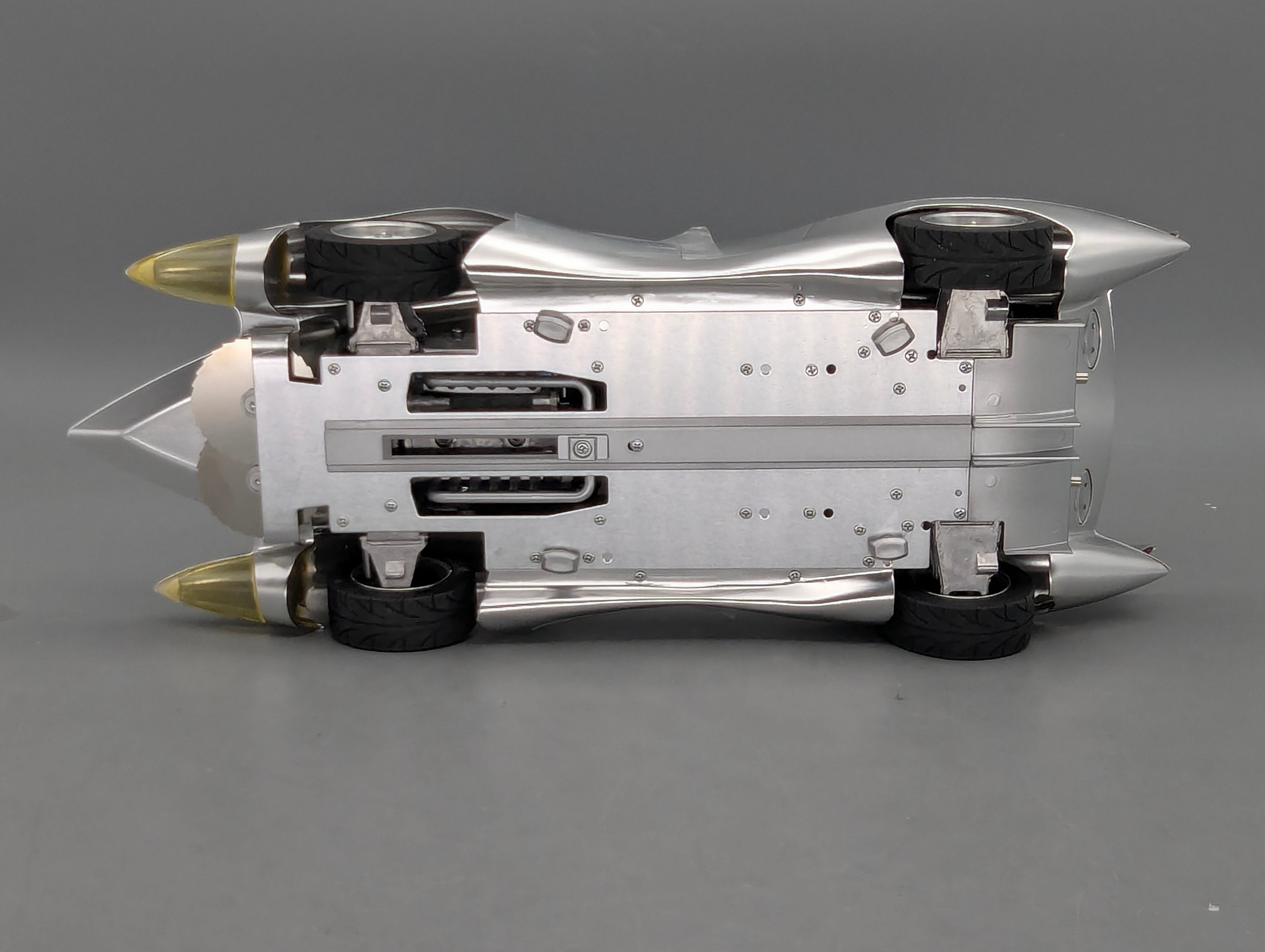 Coches a escala 1:18 Audix Japan Schwyn Haas Mach 5 aluminio con embalaje original