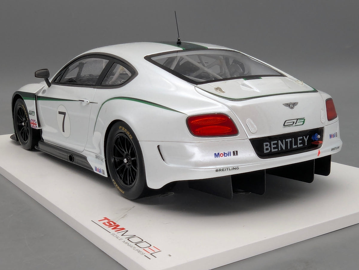 Model Cars 1:18 TSM Bentley Continental GT3 Goodwood 2013 #7 with original packaging