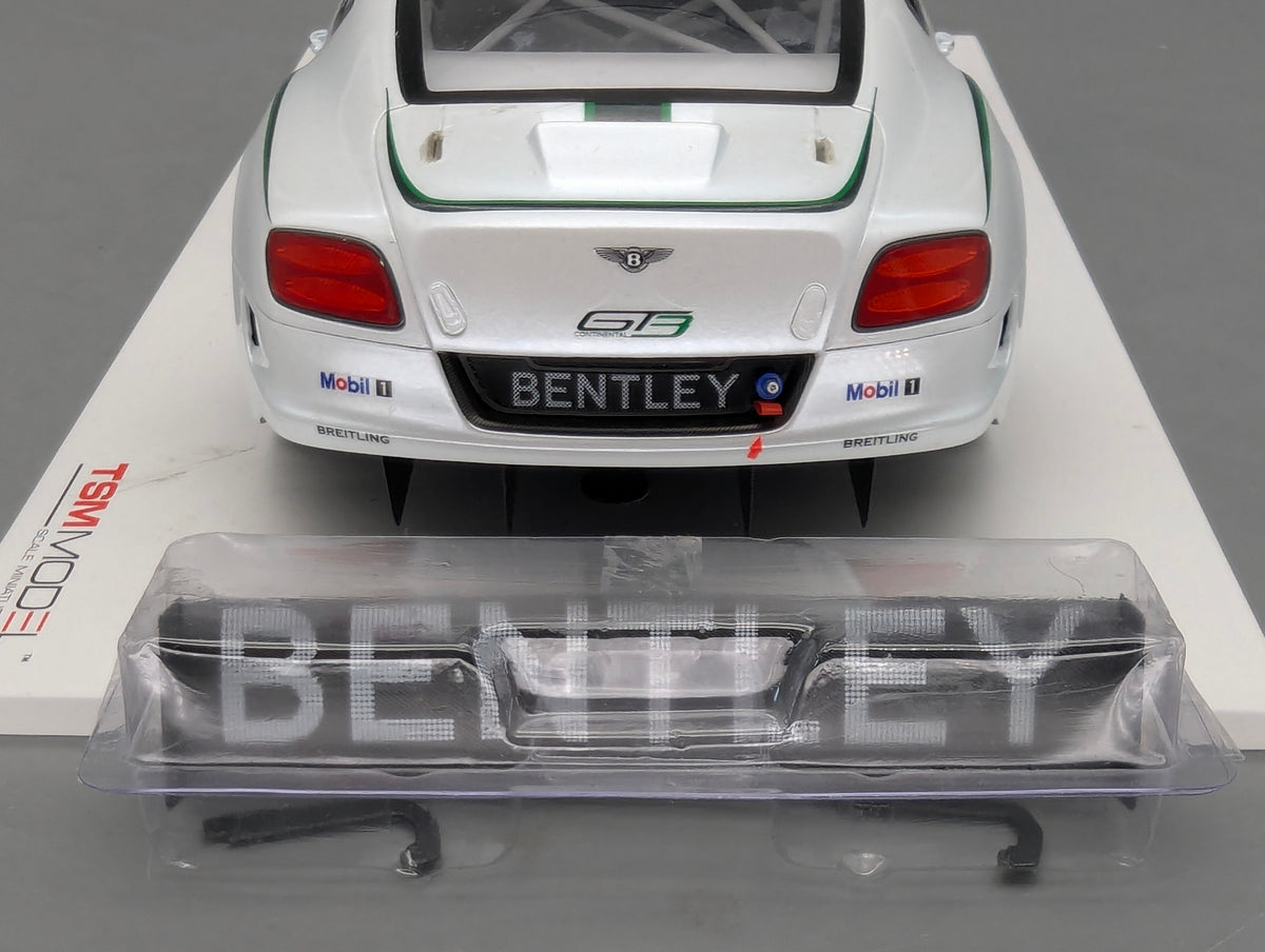 Model Cars 1:18 TSM Bentley Continental GT3 Goodwood 2013 #7 with original packaging