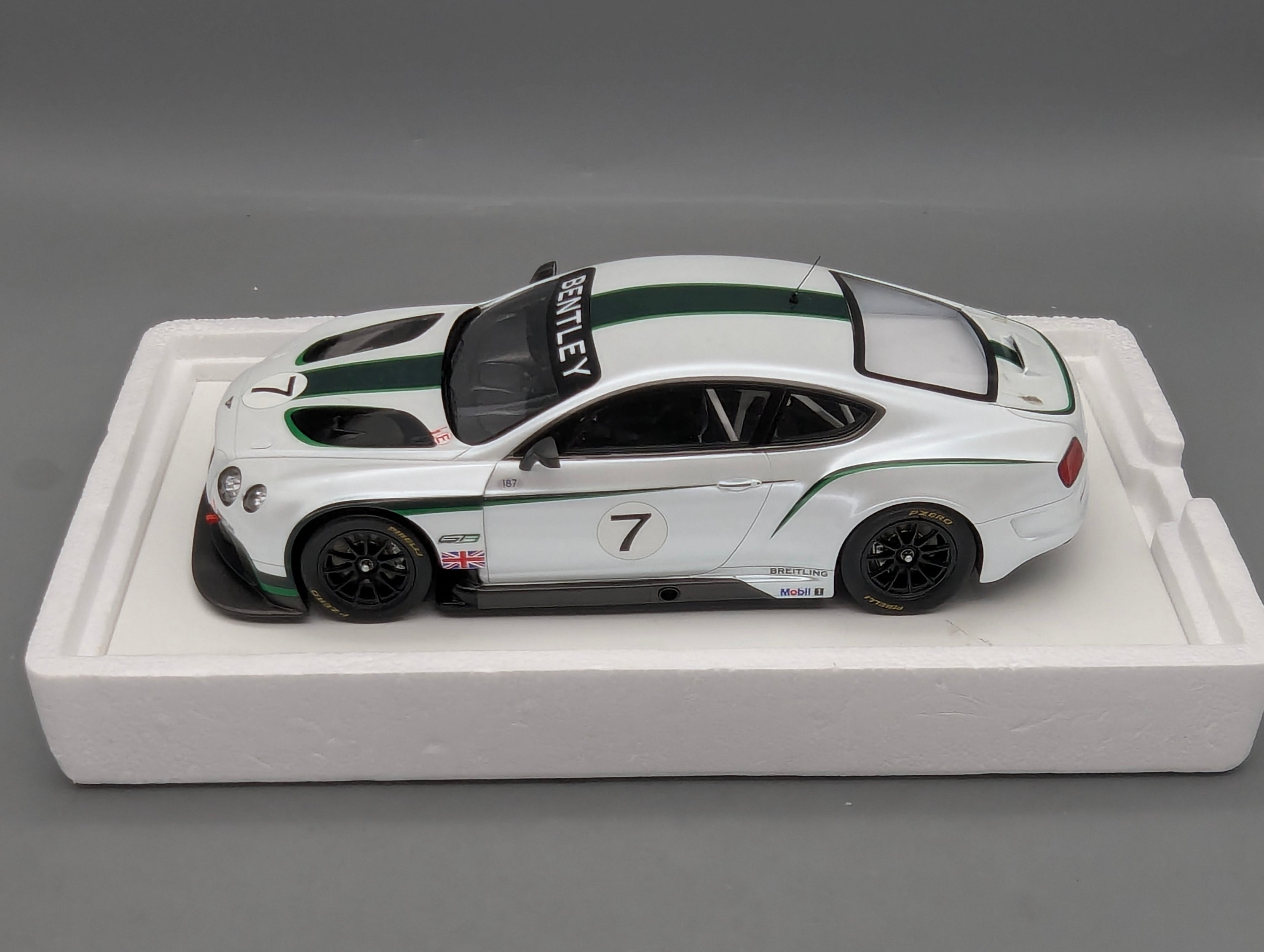 Model Cars 1:18 TSM Bentley Continental GT3 Goodwood 2013 #7 with original packaging
