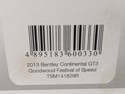 Model Cars 1:18 TSM Bentley Continental GT3 Goodwood 2013 #7 with original packaging