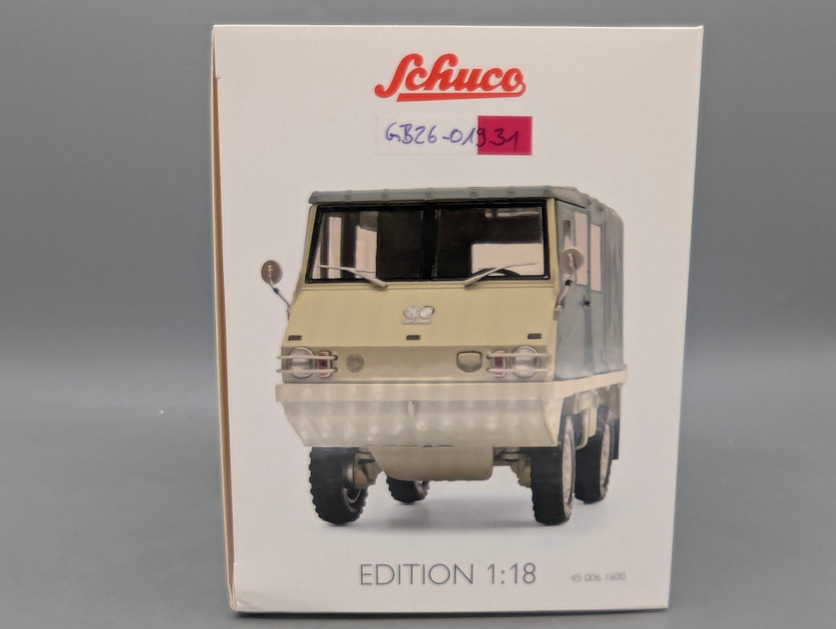 1:18 Model Cars Schuco Steyr Puch Haflinger with original packaging