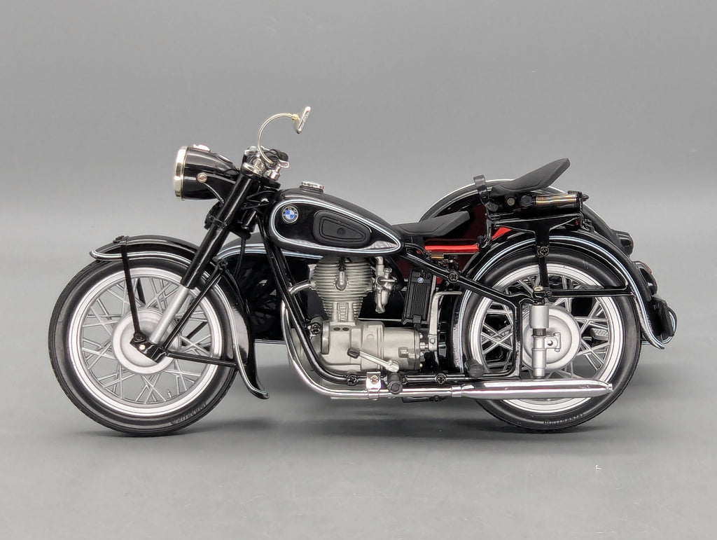 Motorrad Modell 1:10 Schuco BMW R25/3 schwarz mit Beiwagen mit OVP