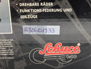 Motorcycle Model 1:10 Schuco BMW R25/3 black with sidecar with original packaging