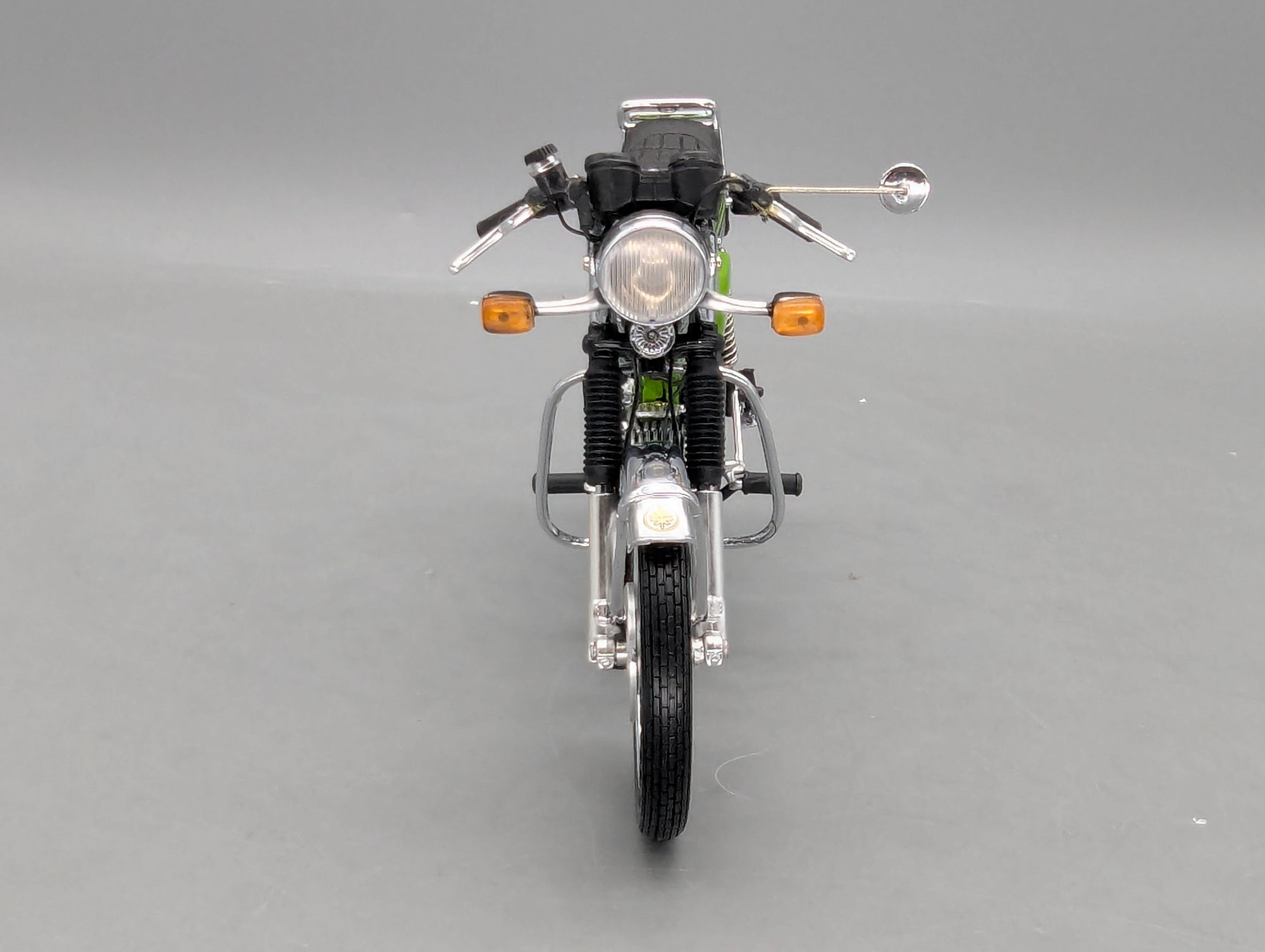 Motorrad Modell 1:10 Schuco Kreidler Florett RS Elektronik Grün mit OVP