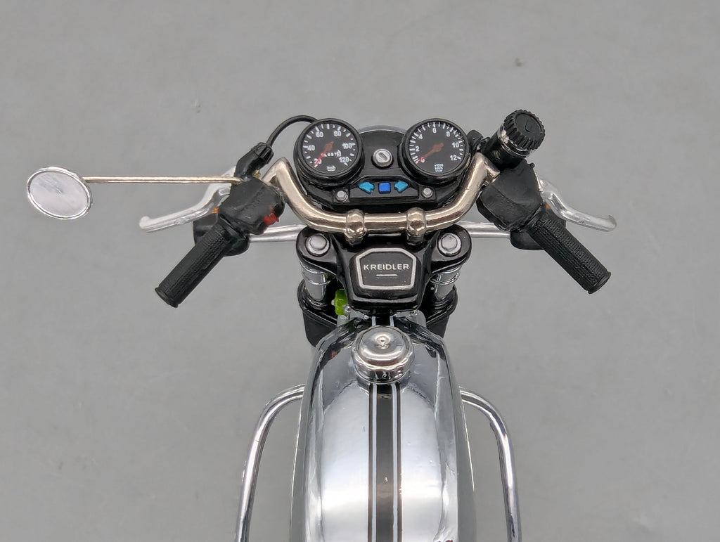 Motorrad Modell 1:10 Schuco Kreidler Florett RS Elektronik Grün mit OVP