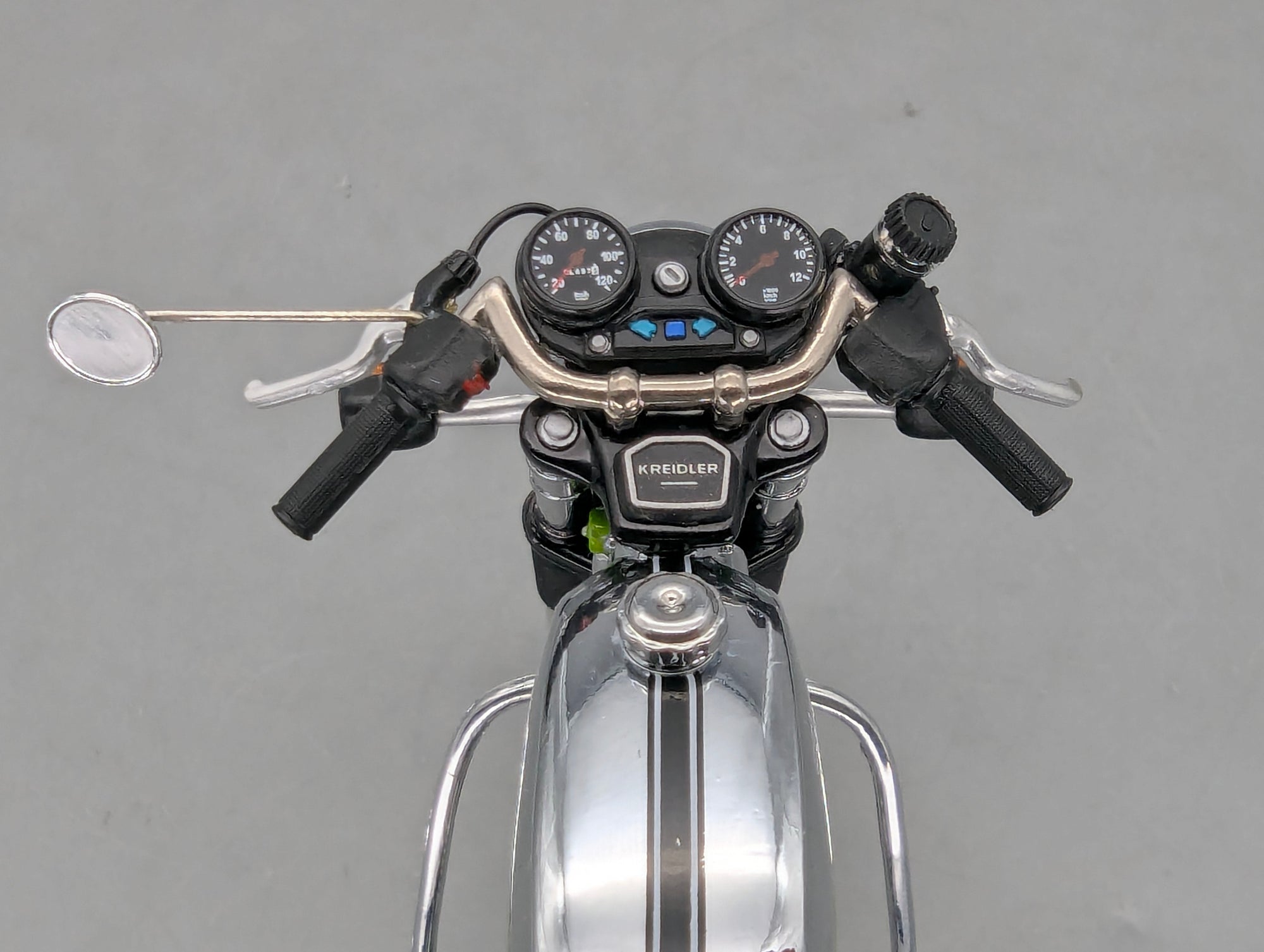 Motorrad Modell 1:10 Schuco Kreidler Florett RS Elektronik Grün mit OVP