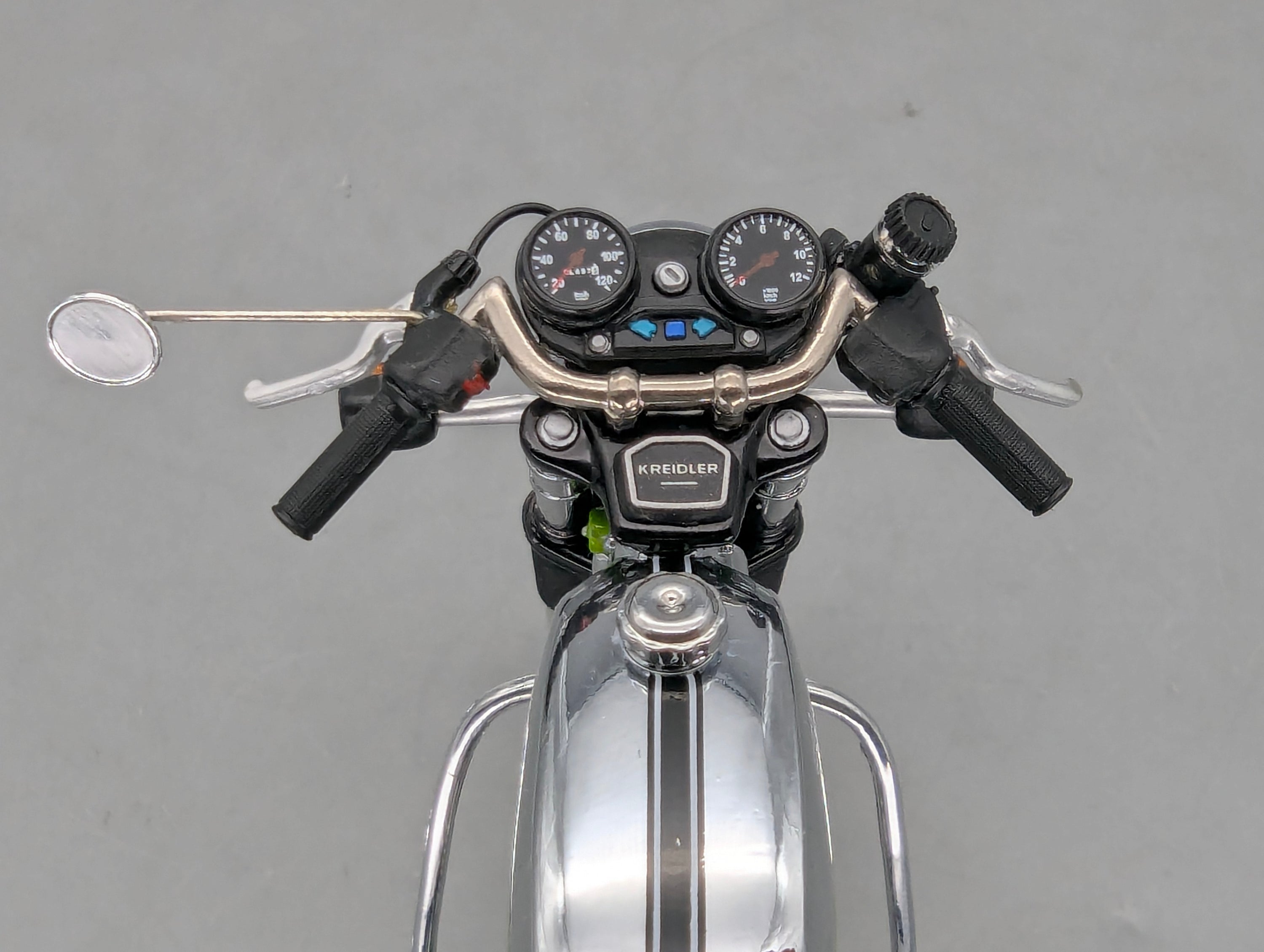 Motorrad Modell 1:10 Schuco Kreidler Florett RS Elektronik Grün mit OVP