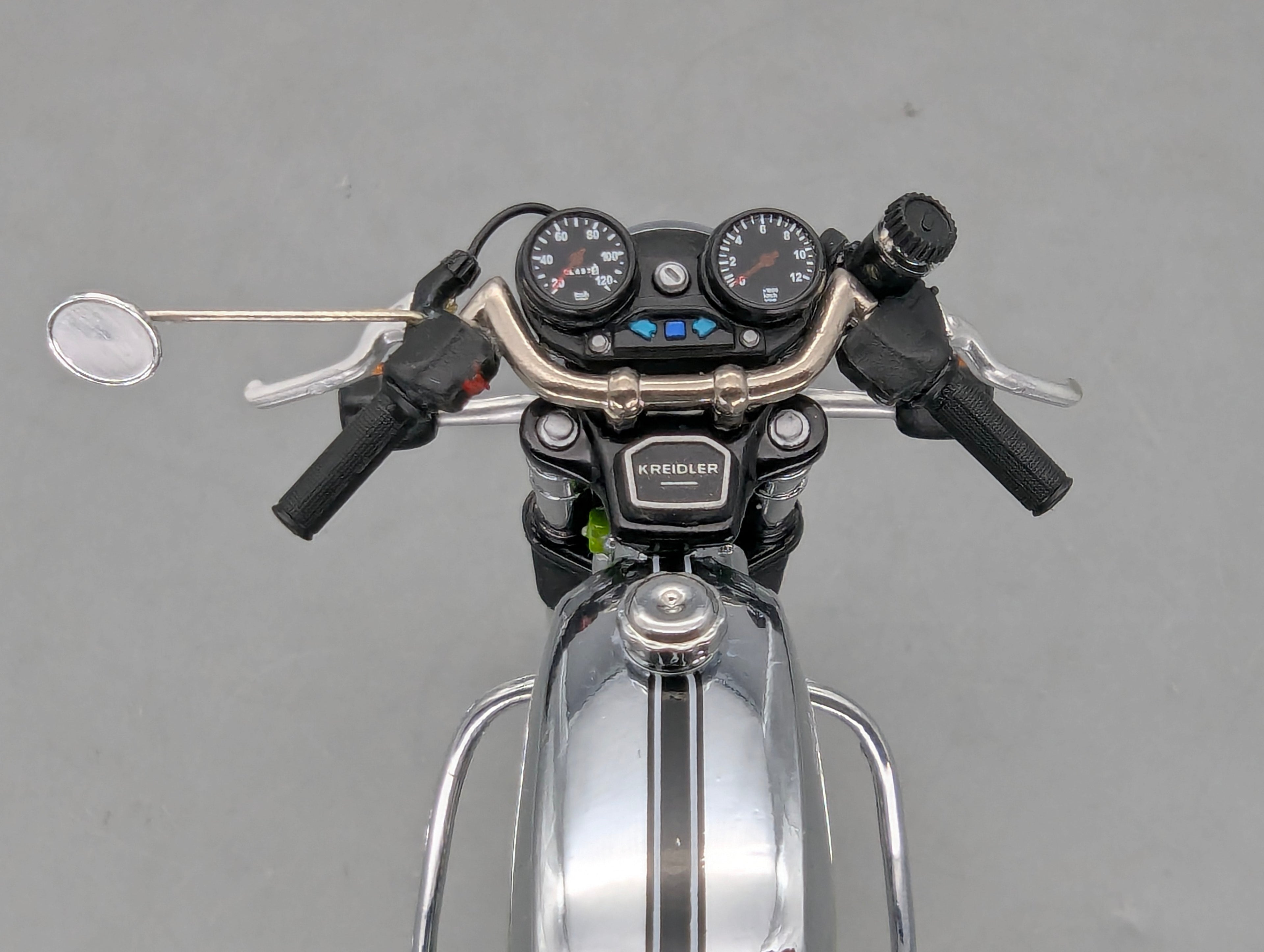 Motorrad Modell 1:10 Schuco Kreidler Florett RS Elektronik Grün mit OVP