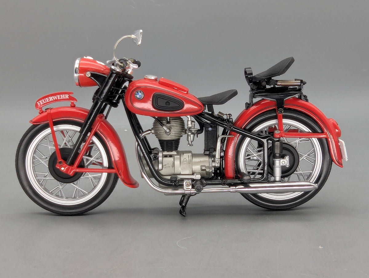 Motorrad Modell 1:10 Schuco BMW R25/3 Feuerwehr mit OVP